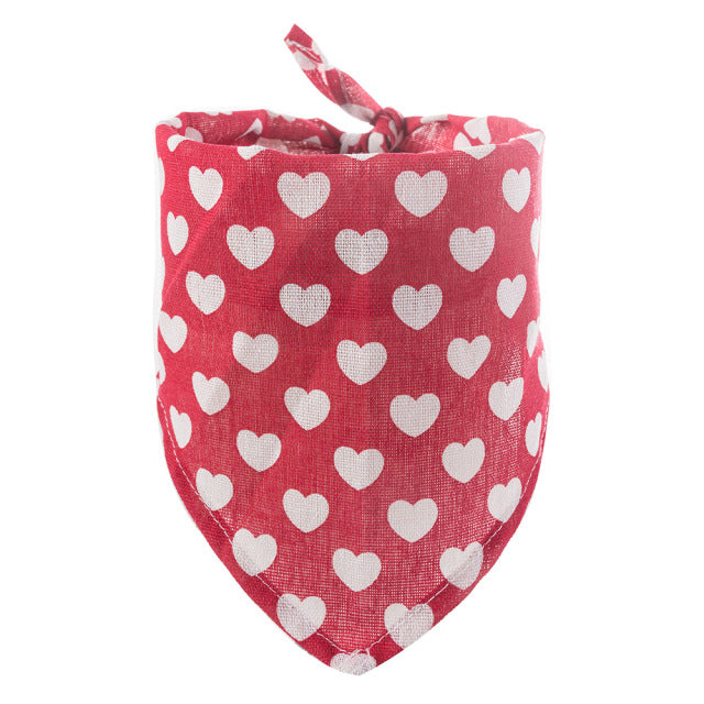 Red Heart Bandana